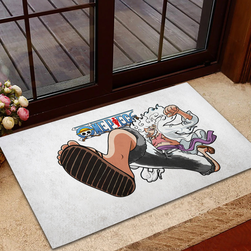 Luffy Gear 5 Nika Rubber Doormat