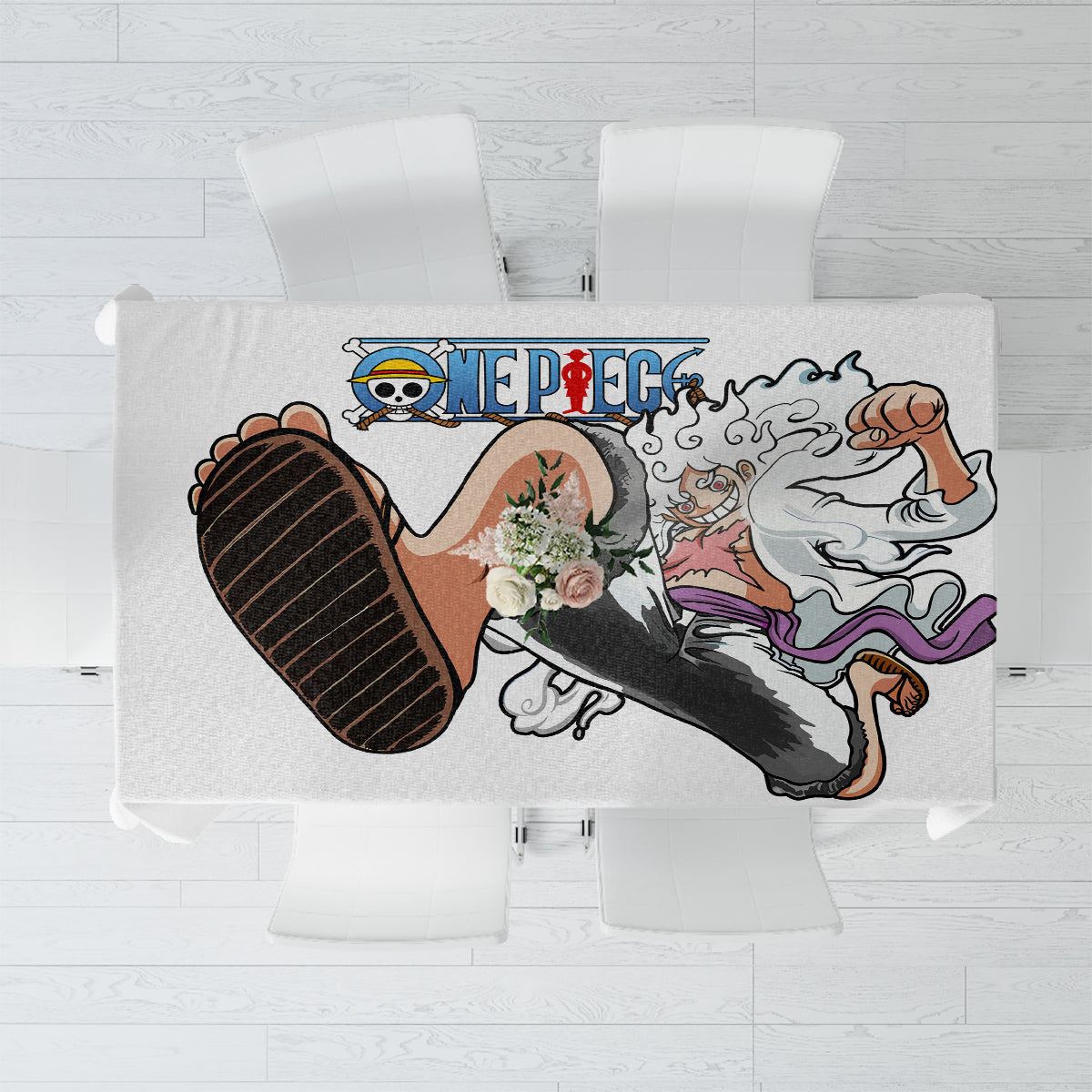 Luffy Gear 5 Nika Tablecloth
