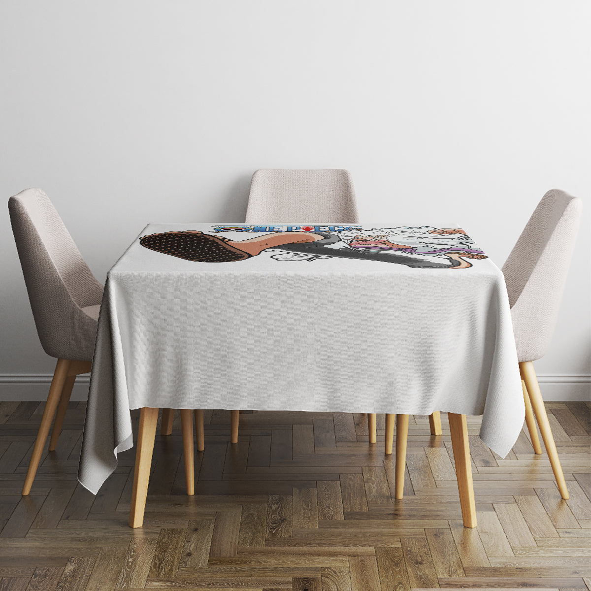 Luffy Gear 5 Nika Tablecloth