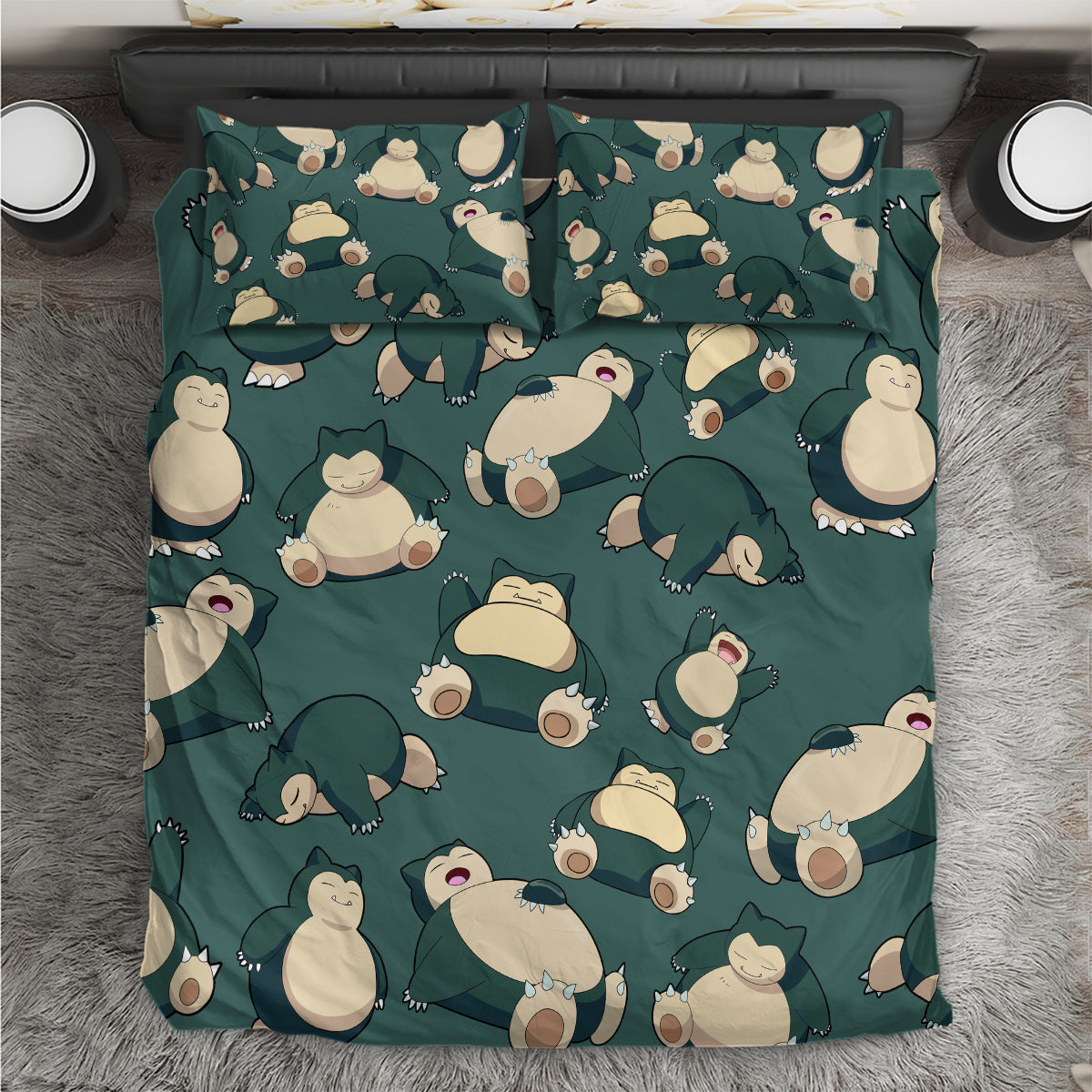 Snorlax Pattern Style Bedding Set