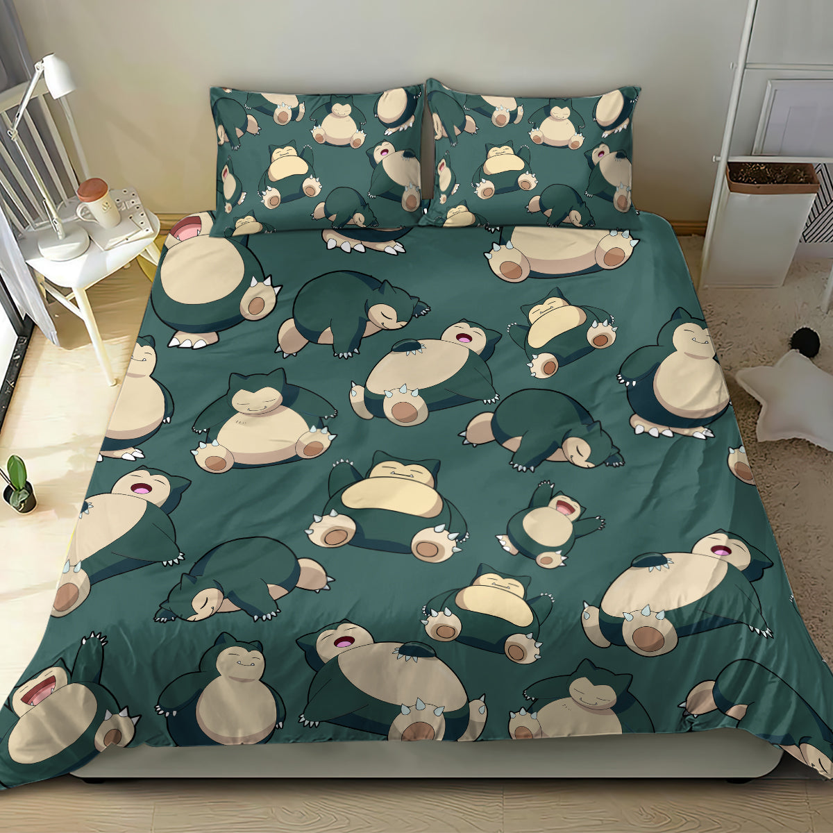 Snorlax Pattern Style Bedding Set