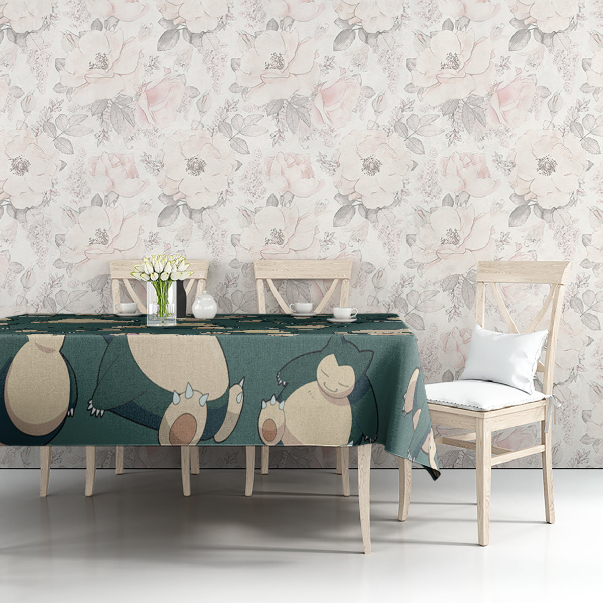 Snorlax Pattern Style Tablecloth
