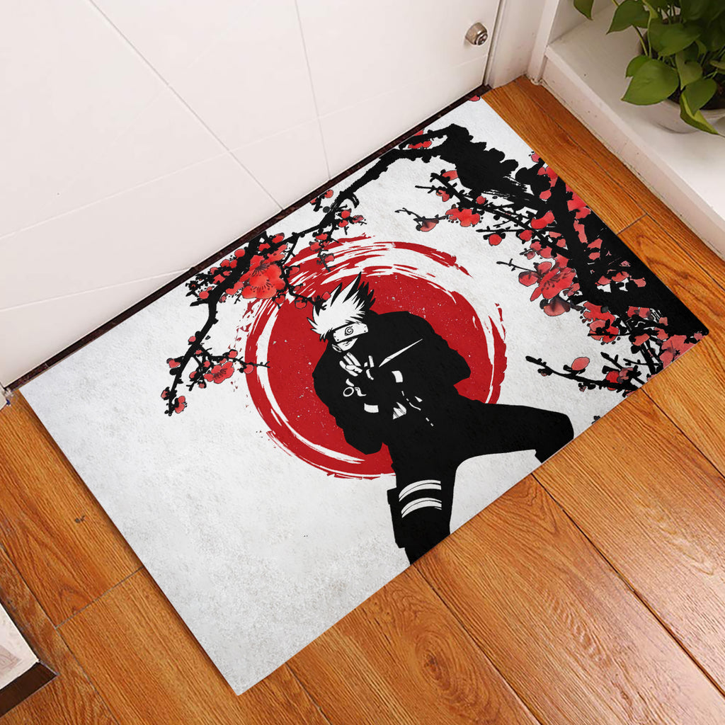 Hatake Kakashi Japan Style Rubber Doormat