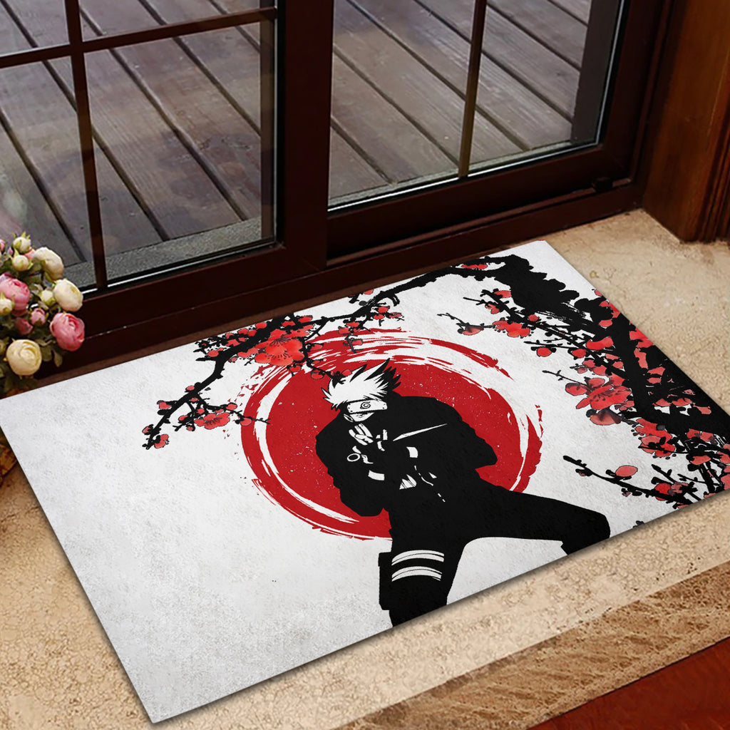 Hatake Kakashi Japan Style Rubber Doormat