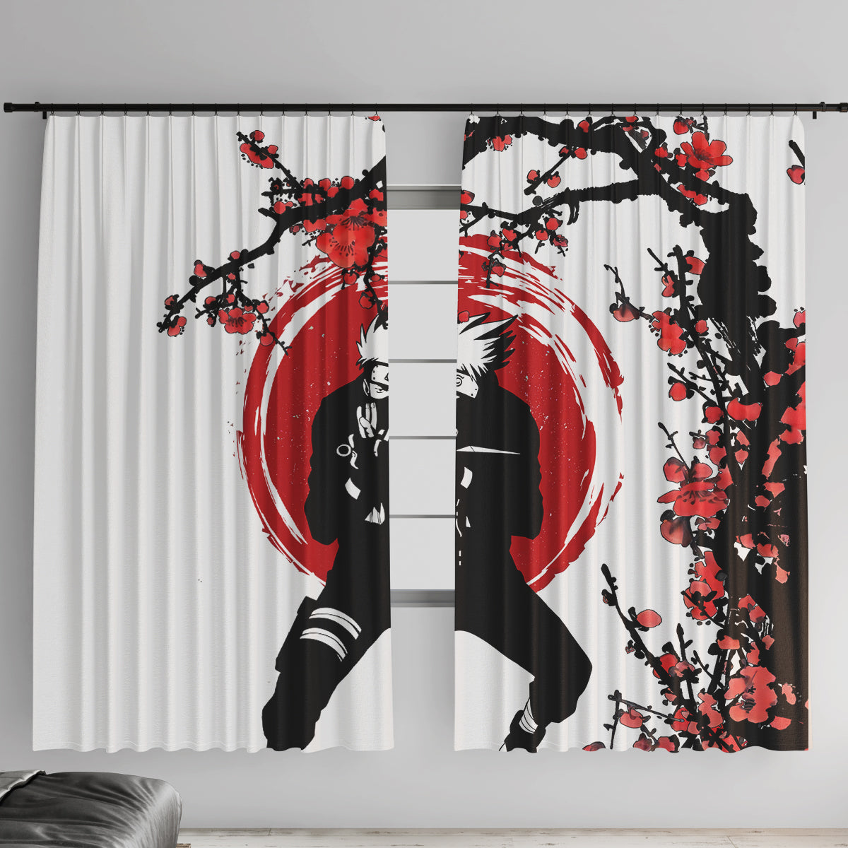 Hatake Kakashi Japan Style Window Curtain