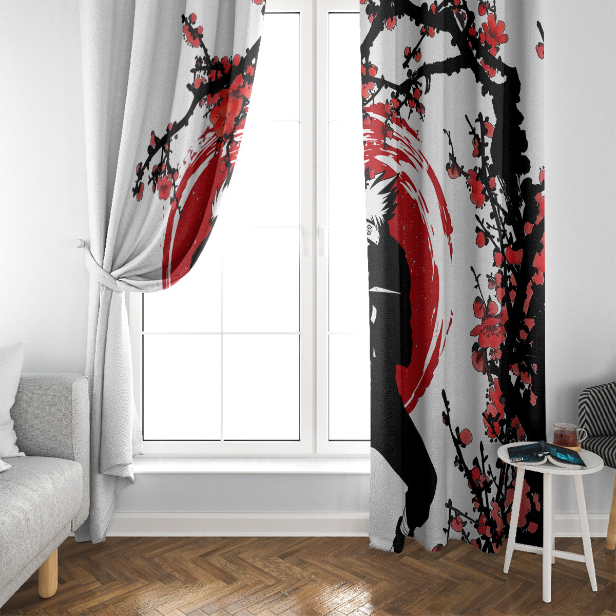 Hatake Kakashi Japan Style Window Curtain