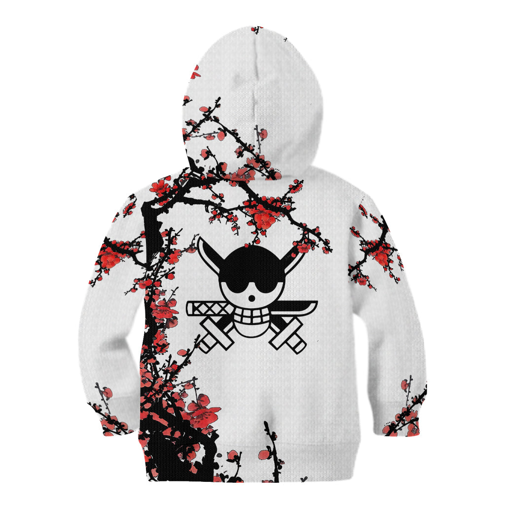 Roronoa Zoro Anime One Piece Japan Style Kid Hoodie