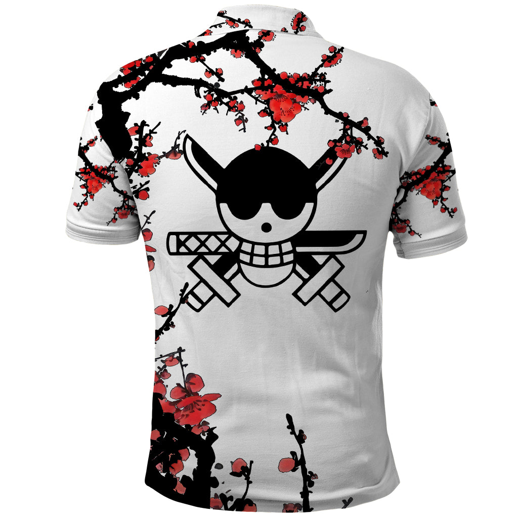 Roronoa Zoro Anime One Piece Japan Style Polo Shirt