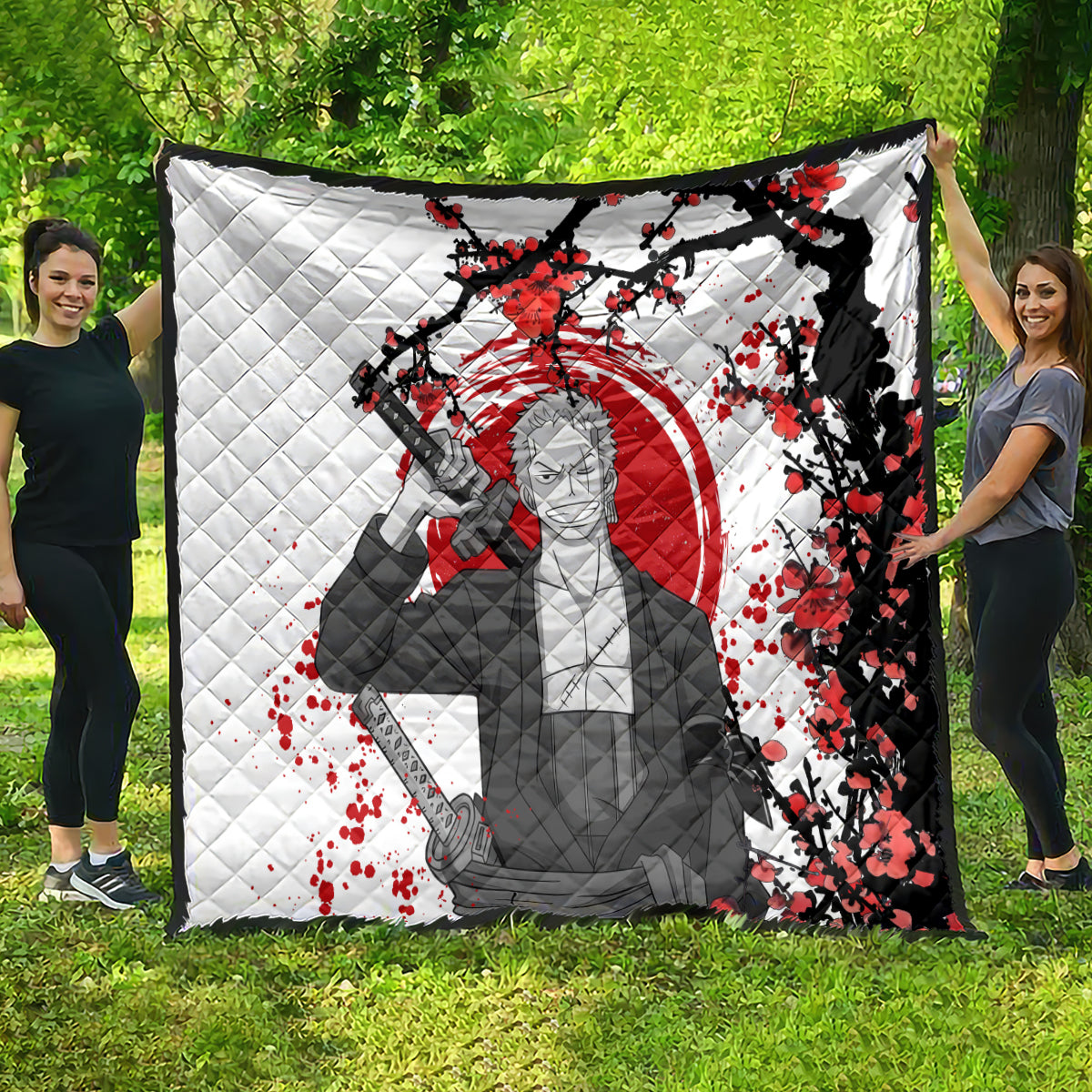 Roronoa Zoro Anime One Piece Japan Style Quilt