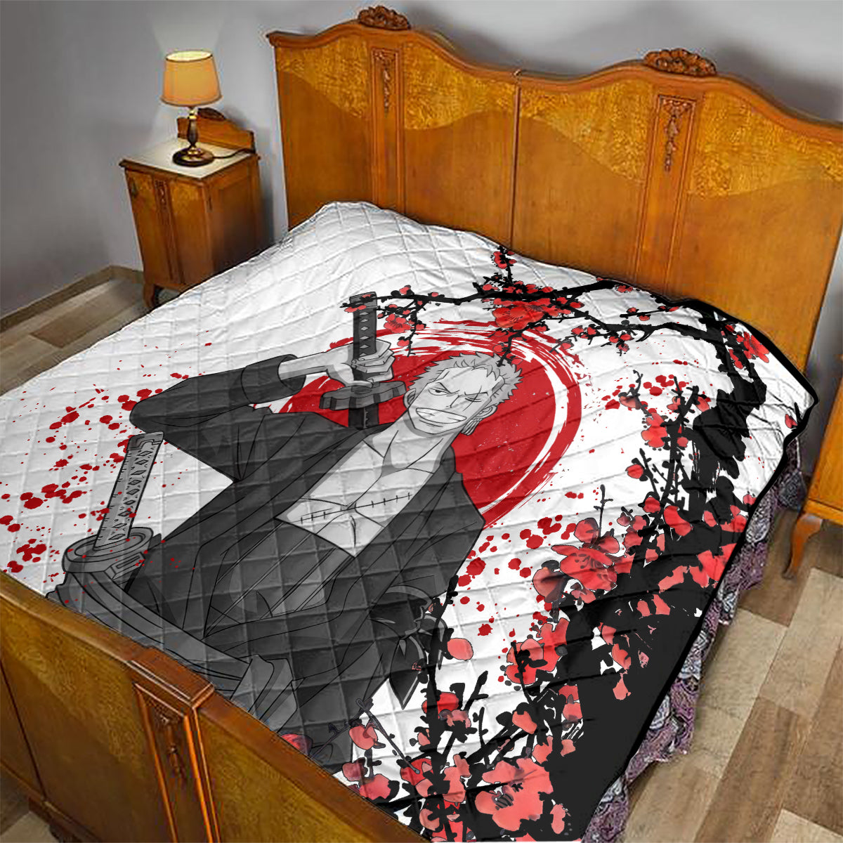 Roronoa Zoro Anime One Piece Japan Style Quilt