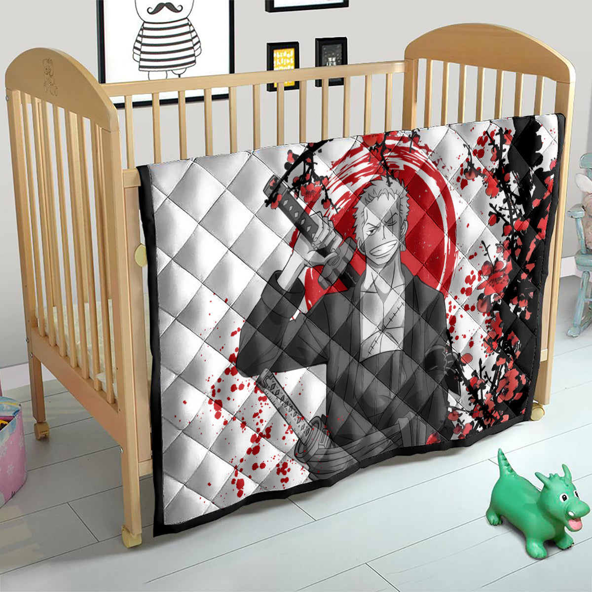 Roronoa Zoro Anime One Piece Japan Style Quilt