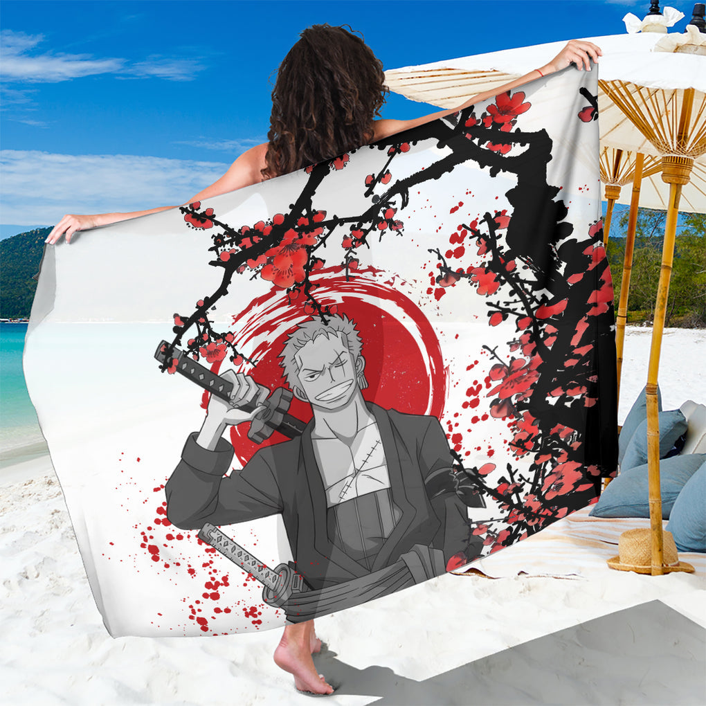 Roronoa Zoro Anime One Piece Japan Style Sarong