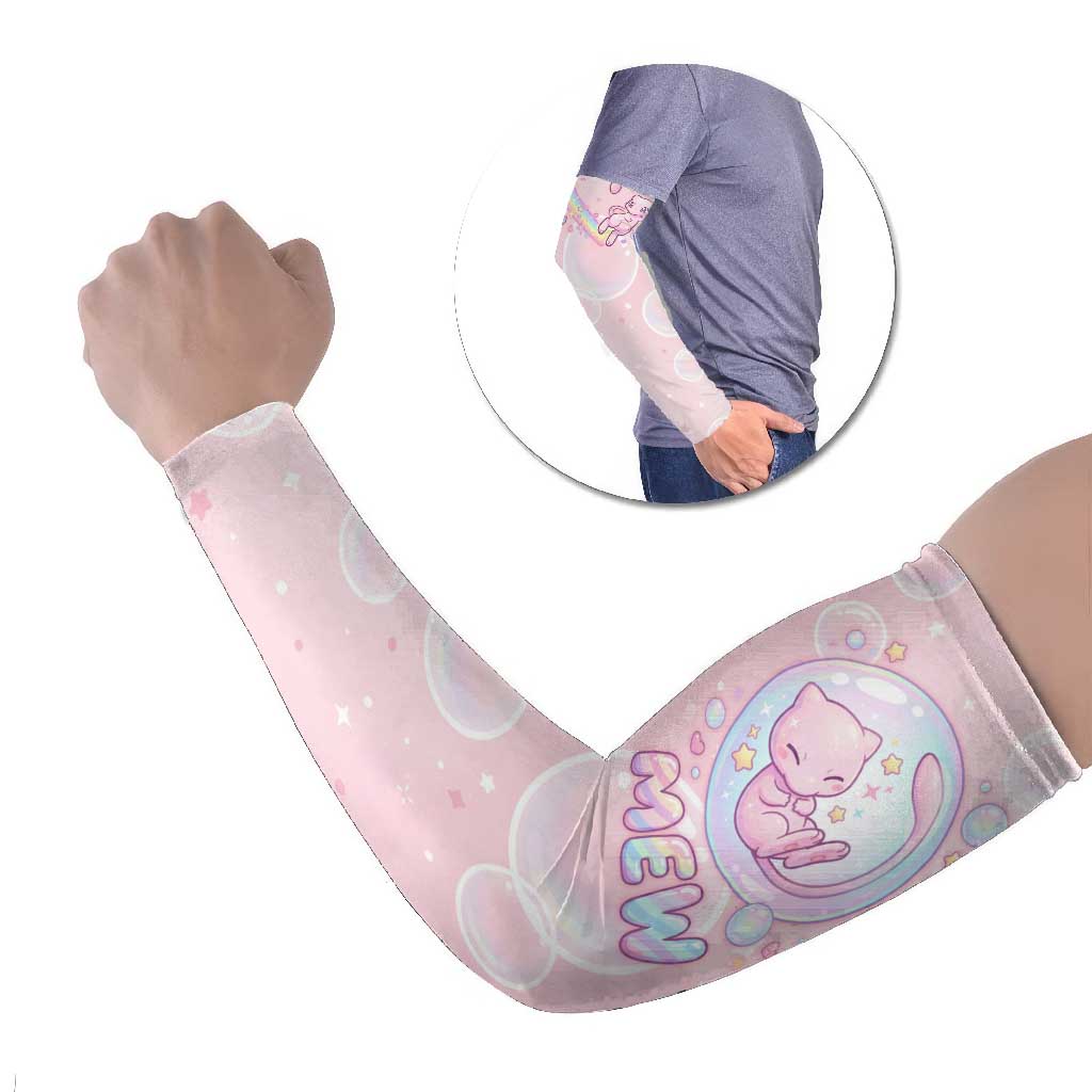 Mew Arm Sleeves Pastel Kawaii Bubble Art