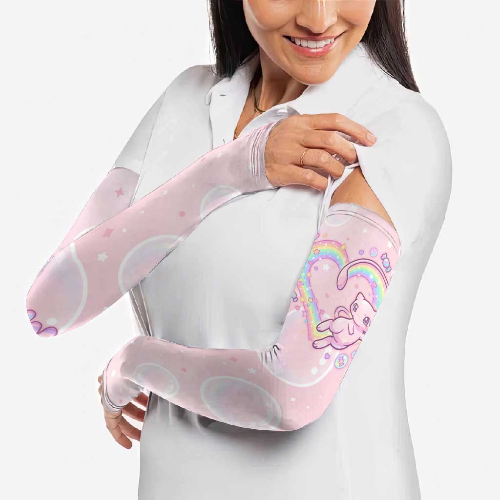 Mew Arm Sleeves Pastel Kawaii Bubble Art