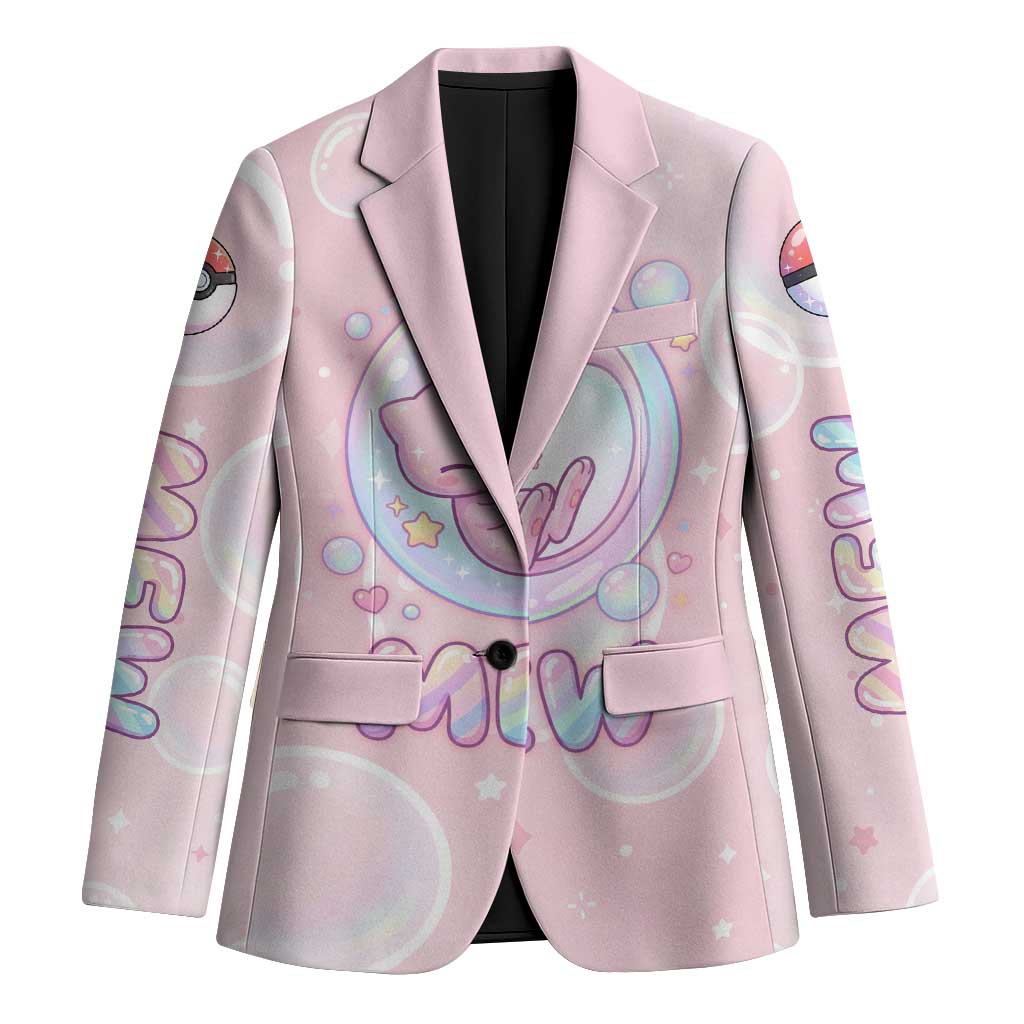Mew Blazer Pastel Kawaii Bubble Art