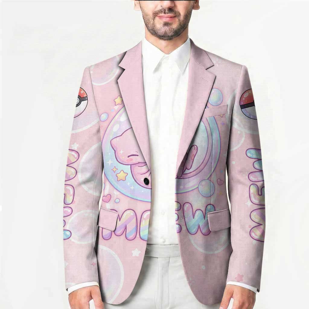 Mew Blazer Pastel Kawaii Bubble Art