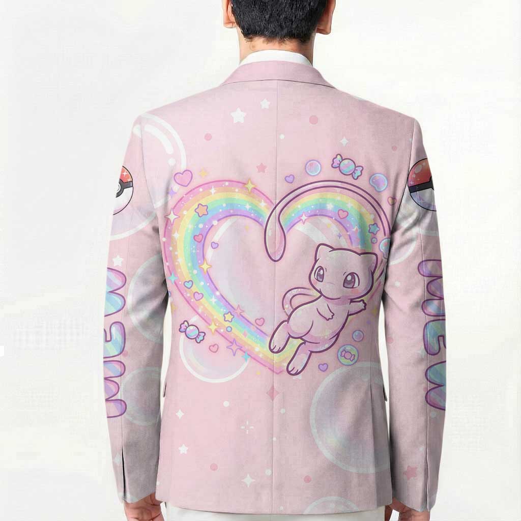 Mew Blazer Pastel Kawaii Bubble Art