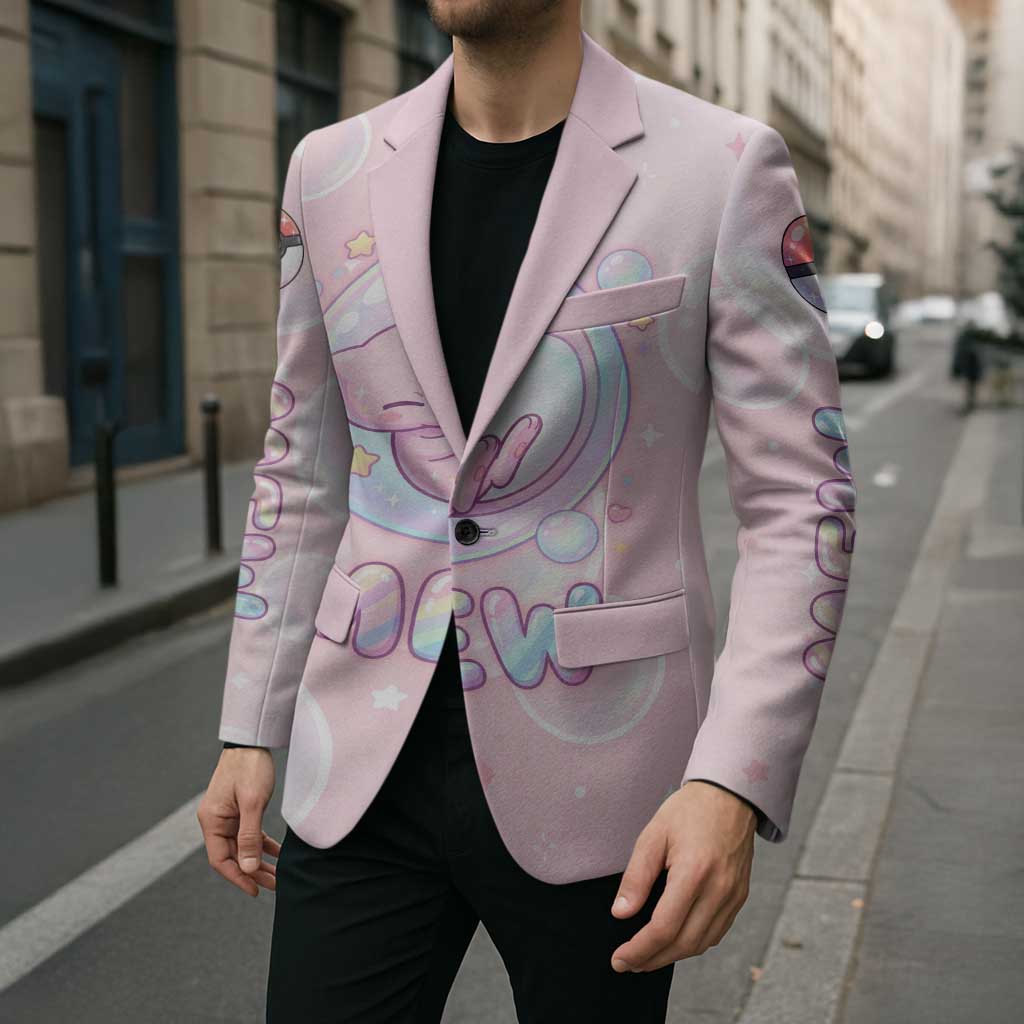 Mew Blazer Pastel Kawaii Bubble Art