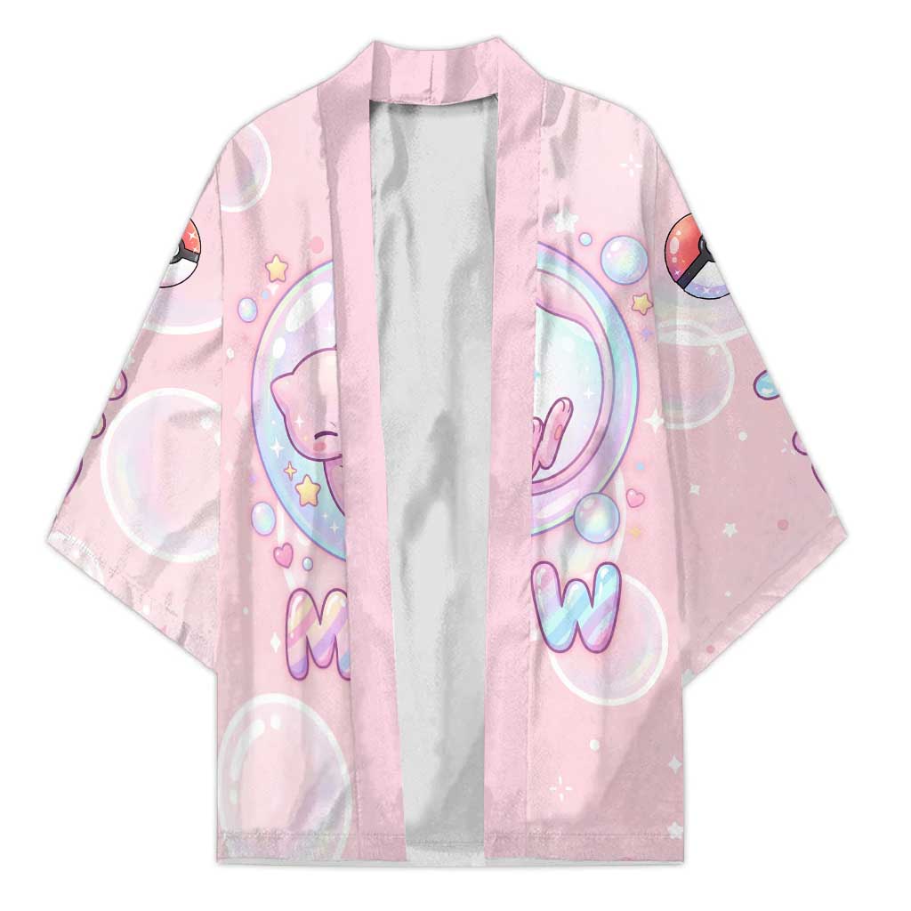 Mew Kimono Pastel Kawaii Bubble Art