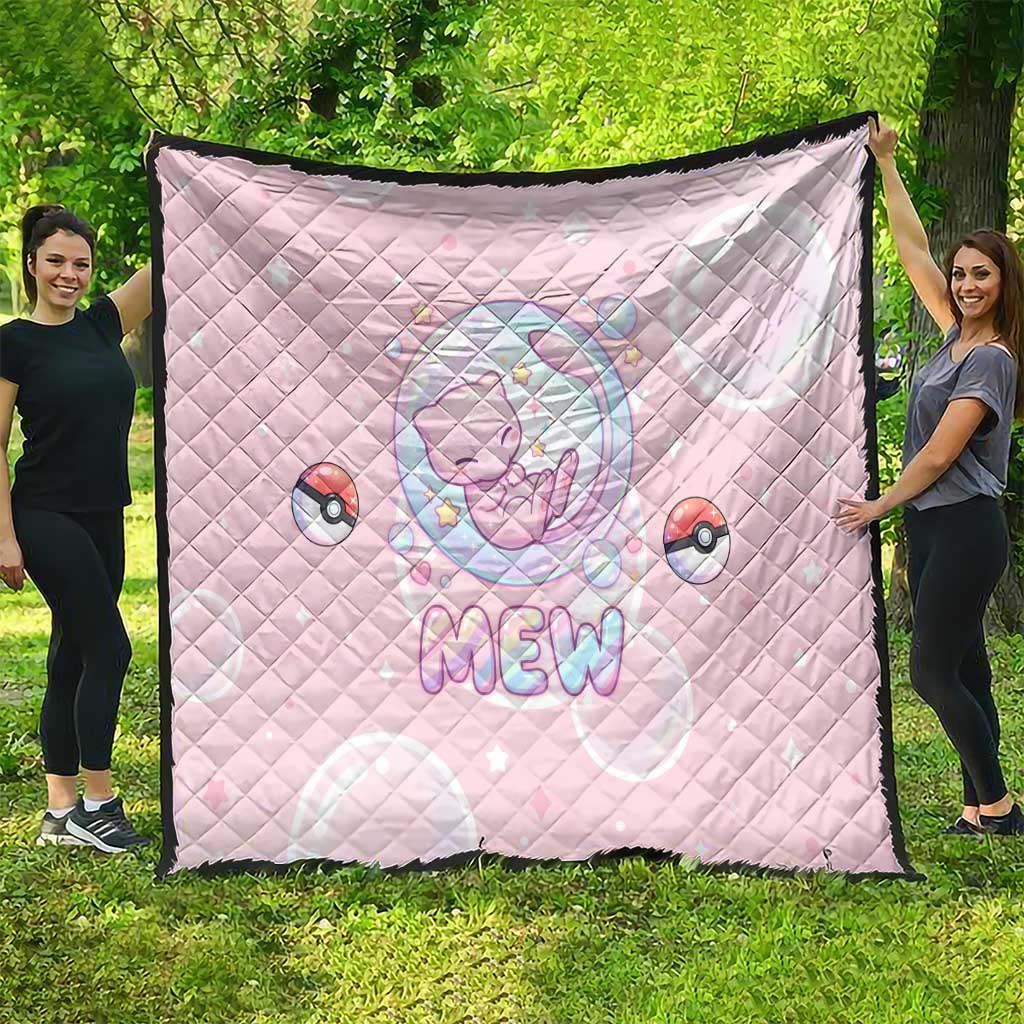 Mew Quilt Pastel Kawaii Bubble Art
