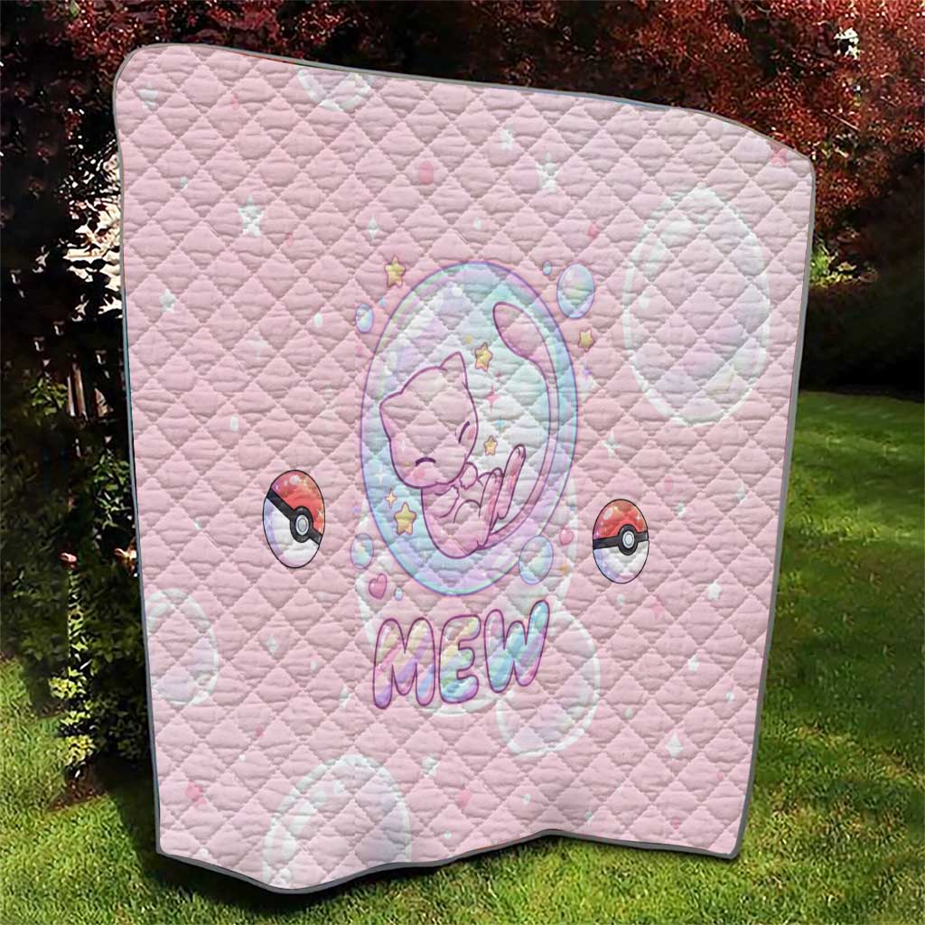 Mew Quilt Pastel Kawaii Bubble Art