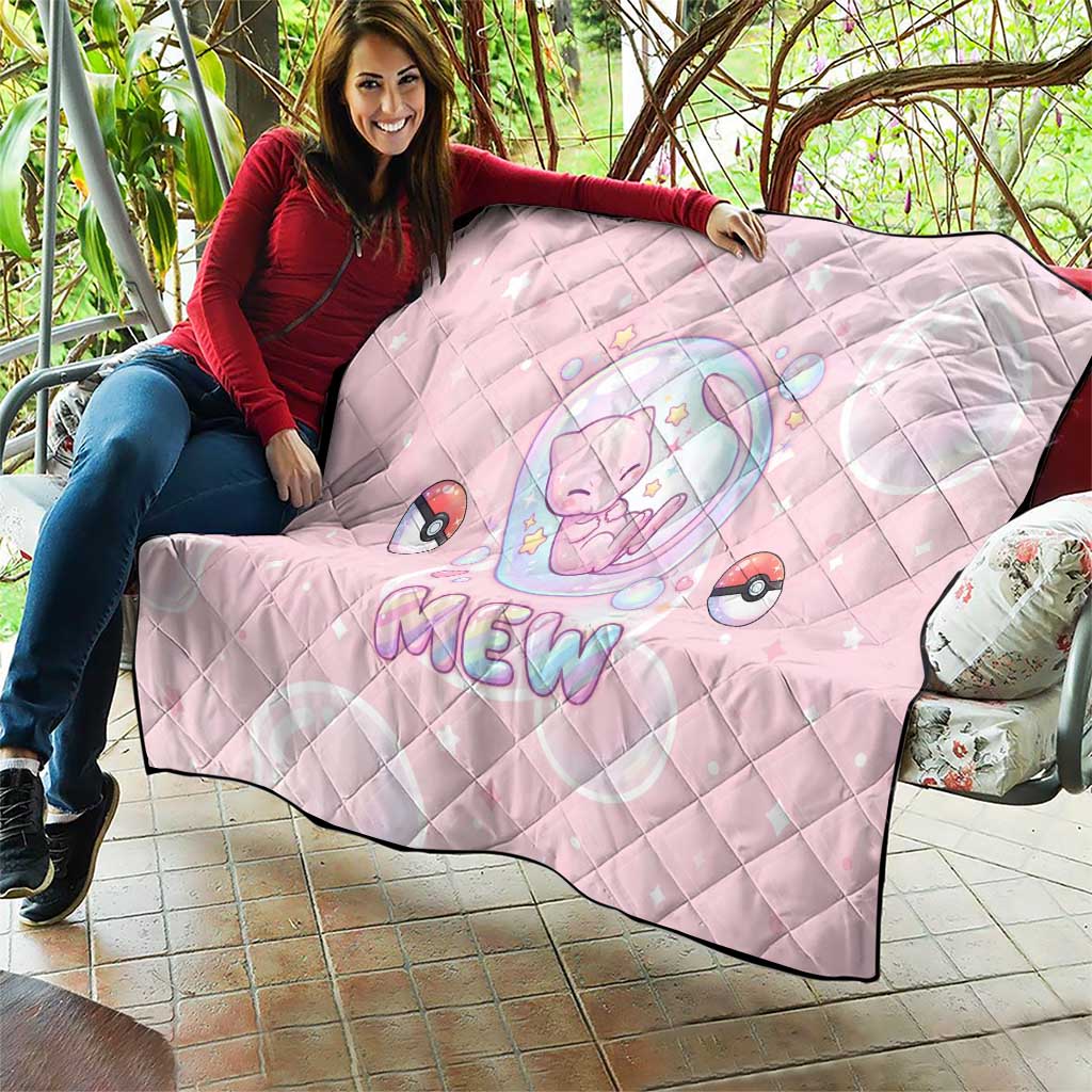 Mew Quilt Pastel Kawaii Bubble Art