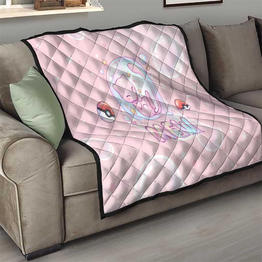 Mew Quilt Pastel Kawaii Bubble Art