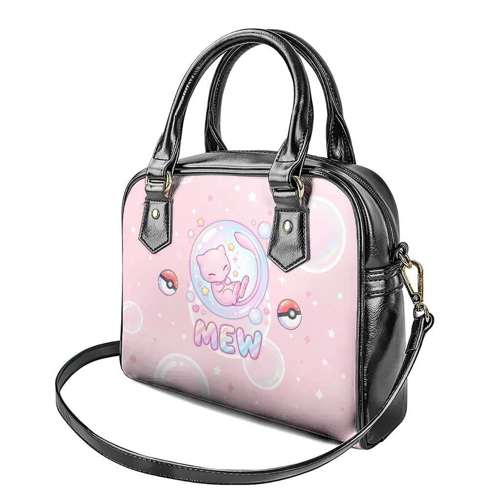 Mew Shoulder Handbag Pastel Kawaii Bubble Art