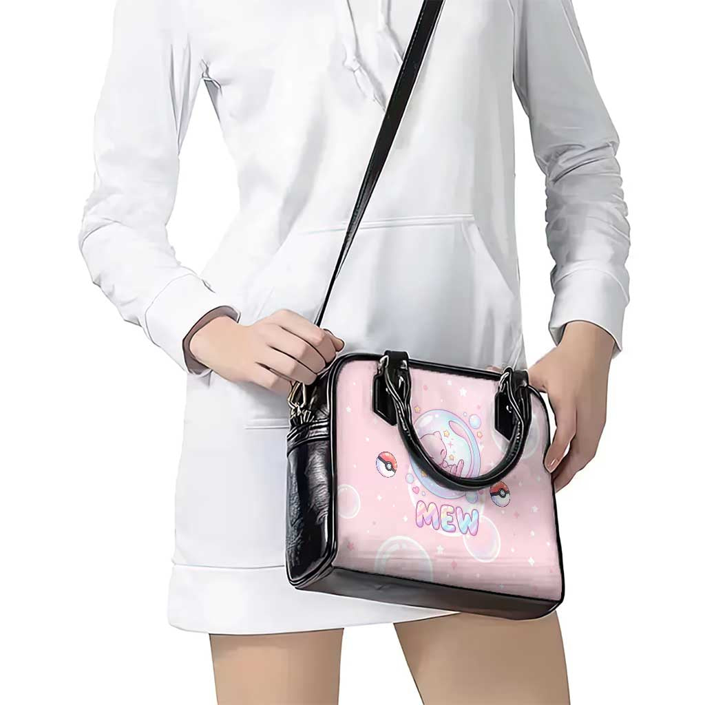 Mew Shoulder Handbag Pastel Kawaii Bubble Art