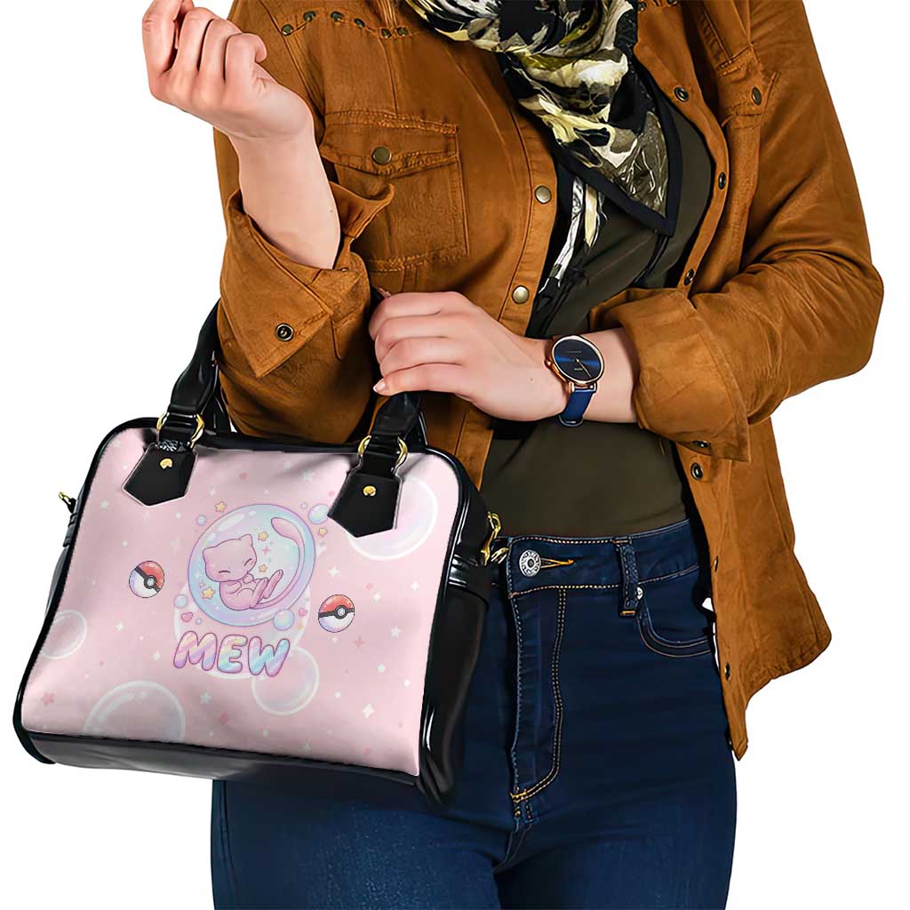 Mew Shoulder Handbag Pastel Kawaii Bubble Art