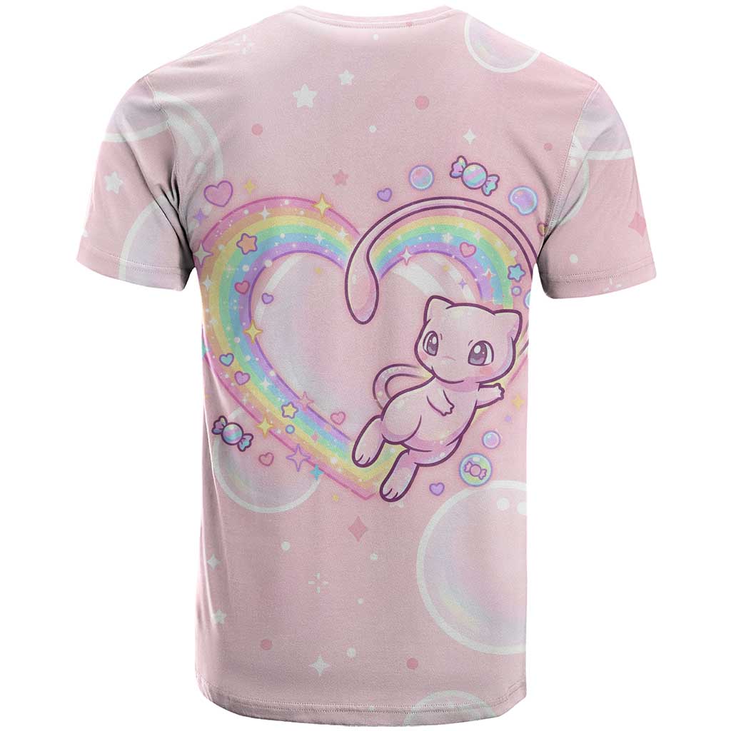 Mew T Shirt Pastel Kawaii Bubble Art
