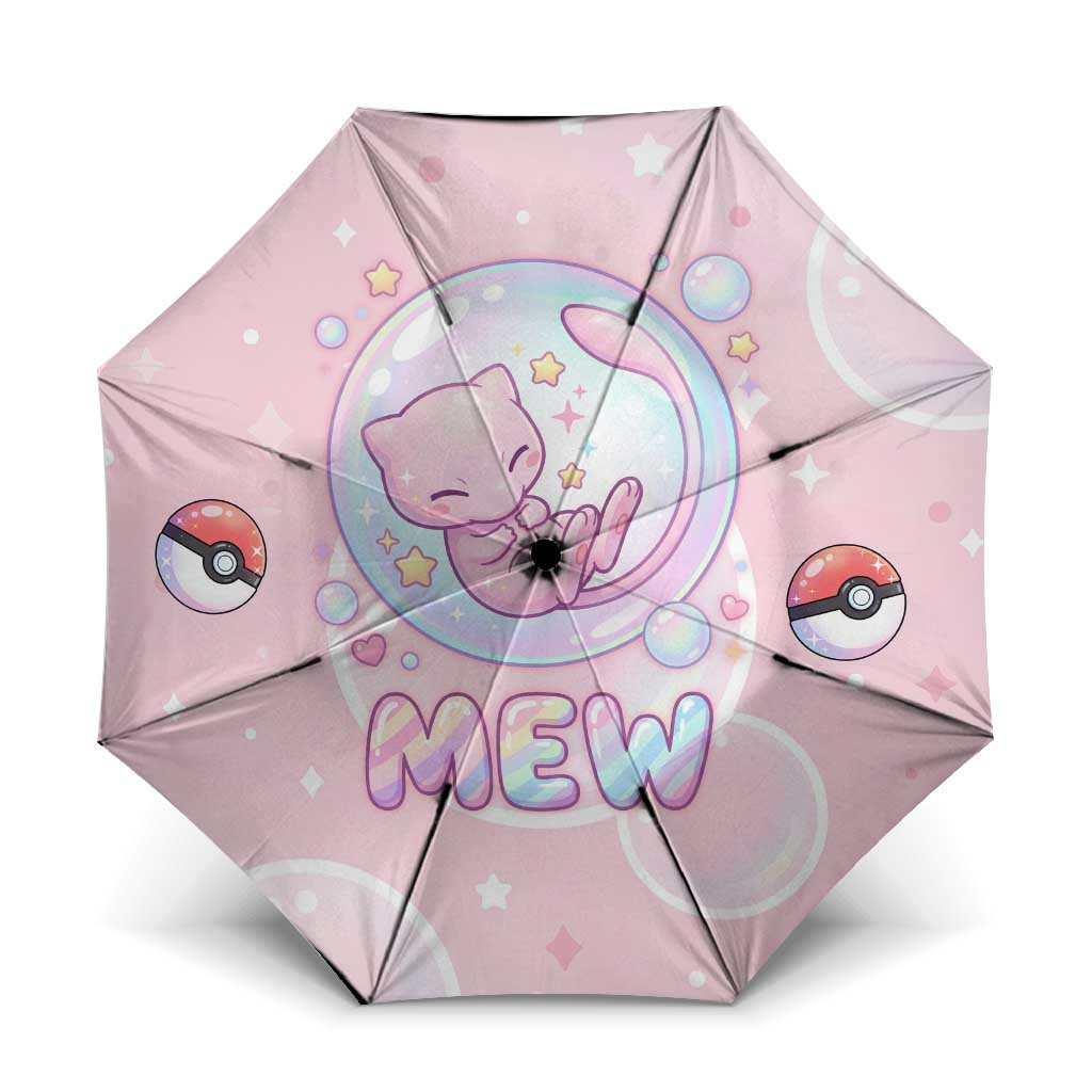Mew Umbrella Pastel Kawaii Bubble Art