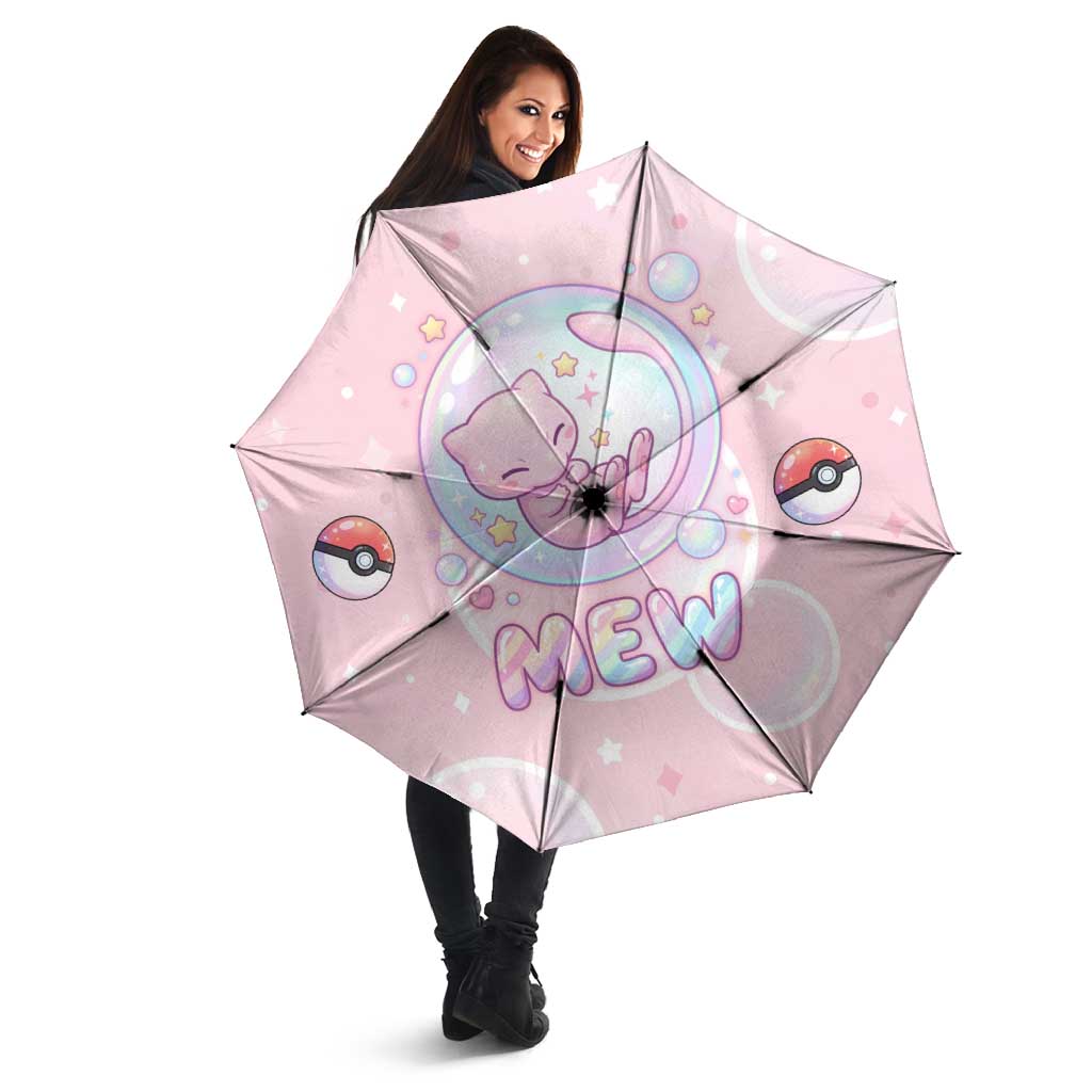 Mew Umbrella Pastel Kawaii Bubble Art