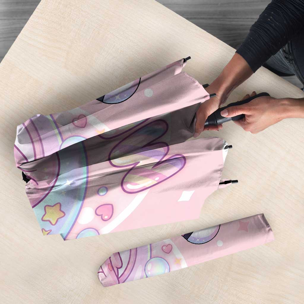 Mew Umbrella Pastel Kawaii Bubble Art