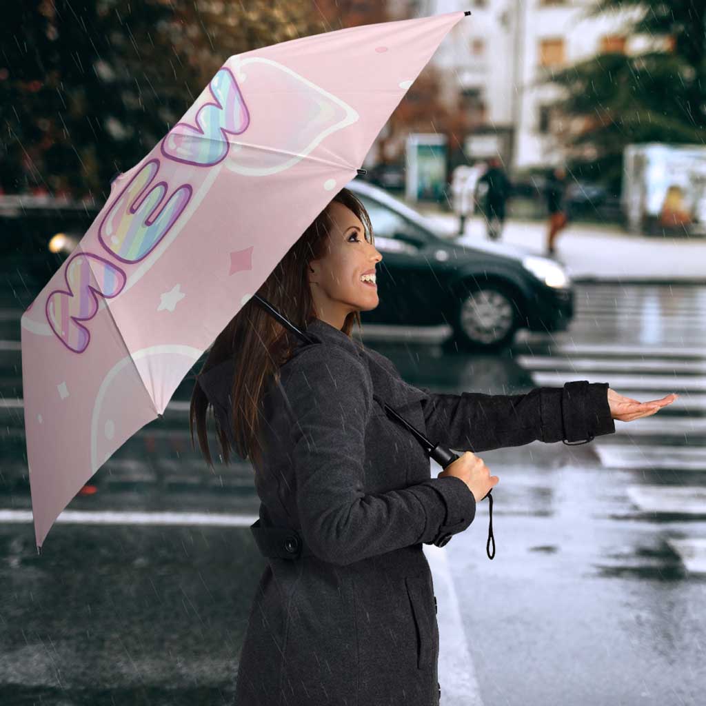 Mew Umbrella Pastel Kawaii Bubble Art