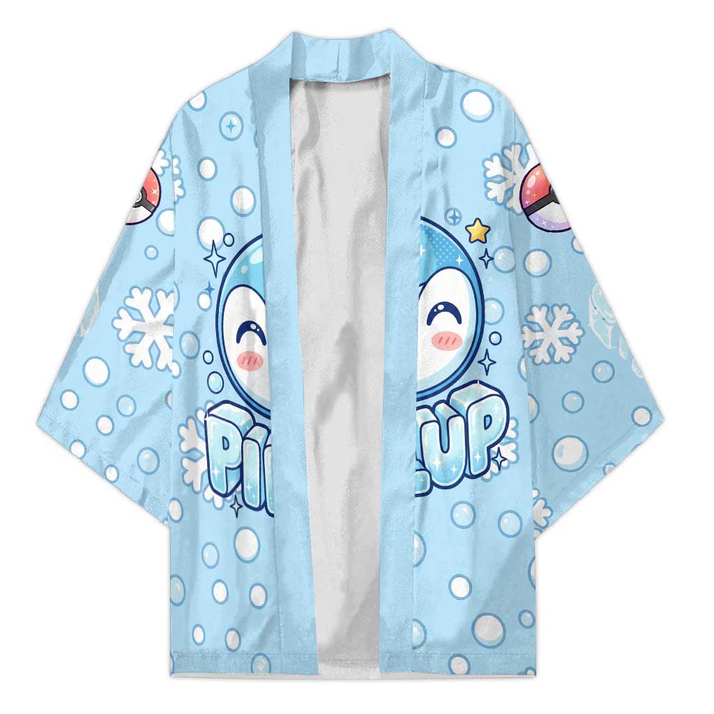 Piplup Kimono Cute Winter Snowflake Art