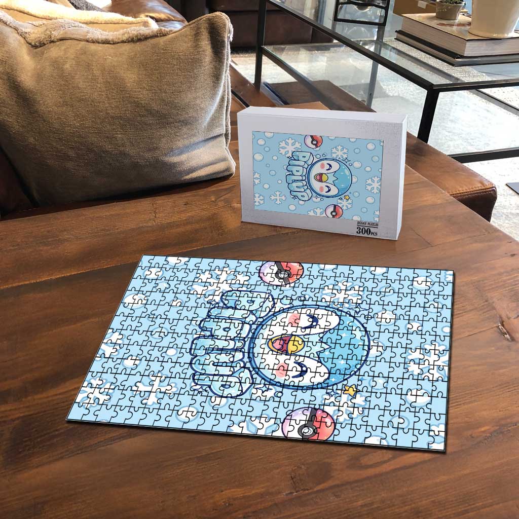 Piplup Puzzle Cute Winter Snowflake Art