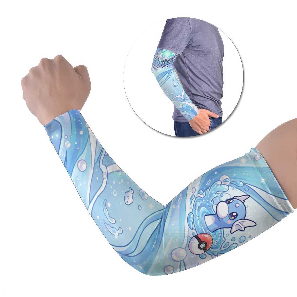 Dratini Arm Sleeves Pastel Aquatic Crystal Art