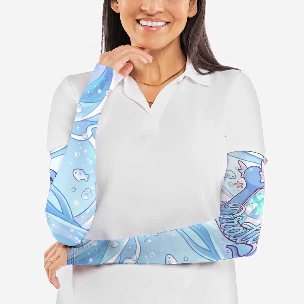 Dratini Arm Sleeves Pastel Aquatic Crystal Art