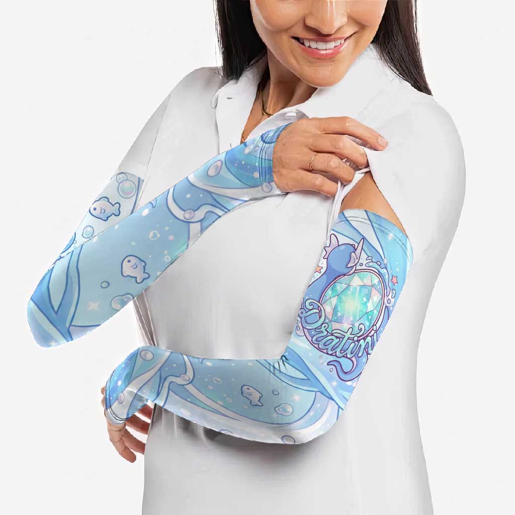 Dratini Arm Sleeves Pastel Aquatic Crystal Art