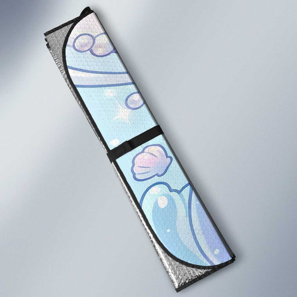 Dratini Auto Sun Shade Pastel Aquatic Crystal Art