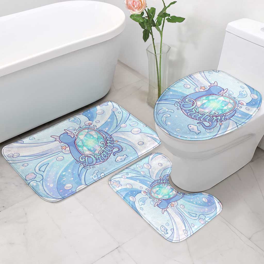 Dratini Bathroom Set Pastel Aquatic Crystal Art