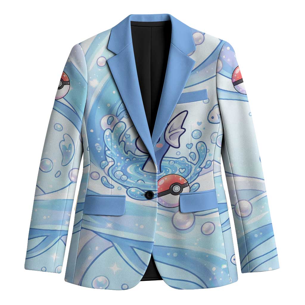 Dratini Blazer Pastel Aquatic Crystal Art