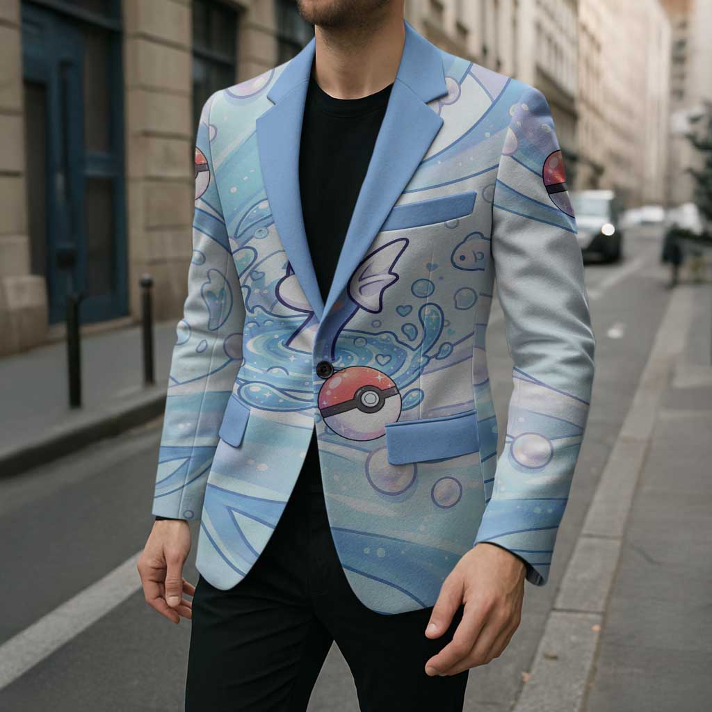 Dratini Blazer Pastel Aquatic Crystal Art