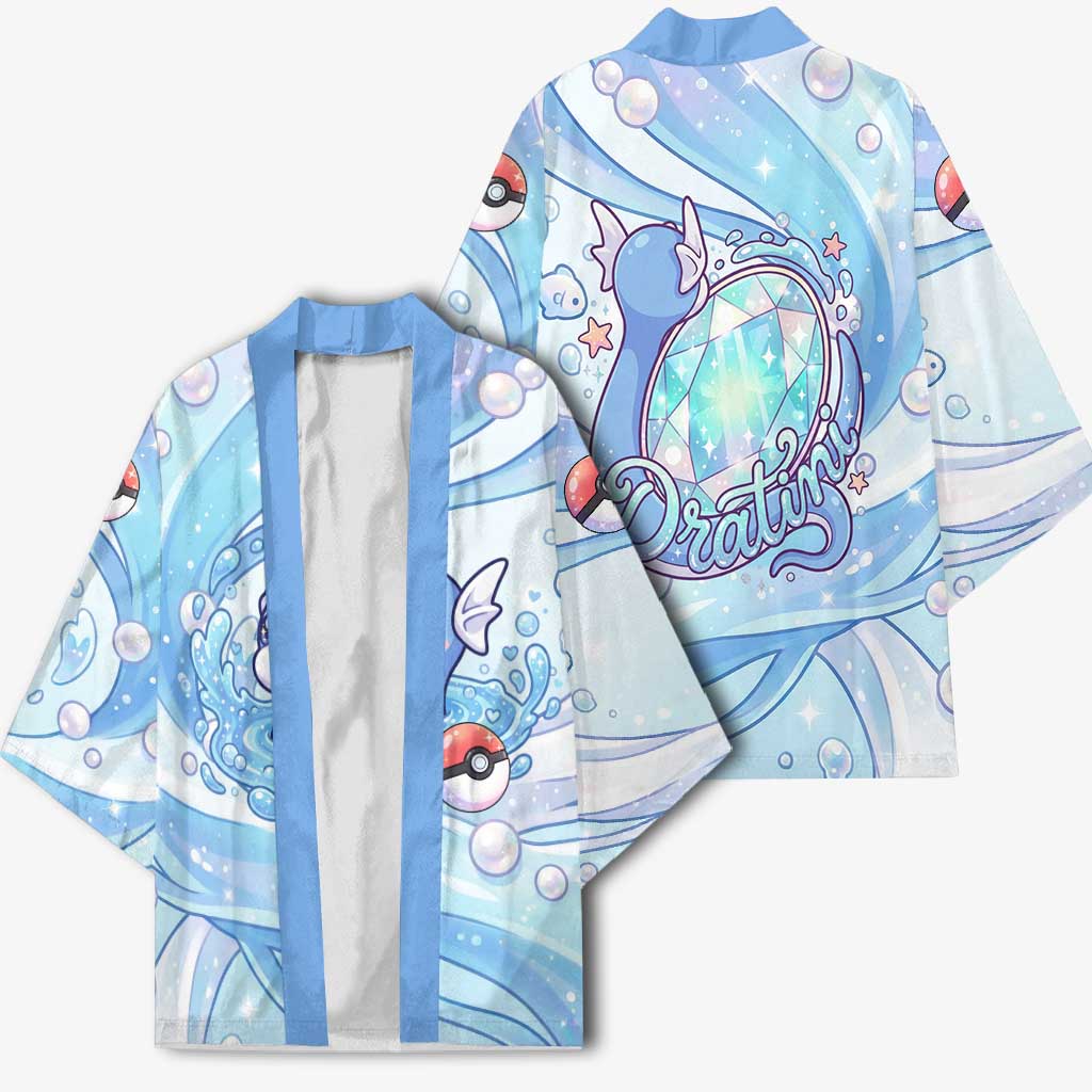 Dratini Kimono Pastel Aquatic Crystal Art