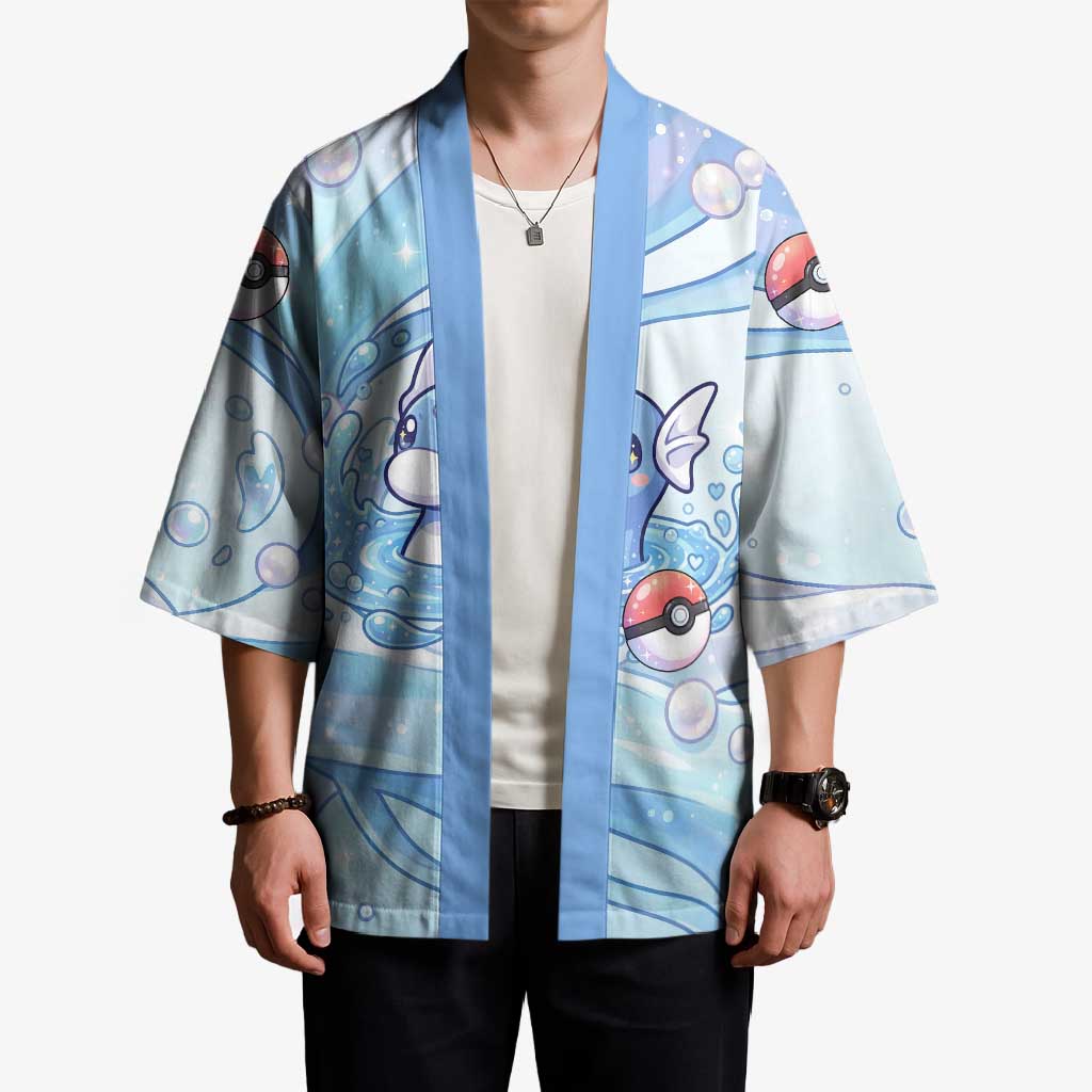 Dratini Kimono Pastel Aquatic Crystal Art