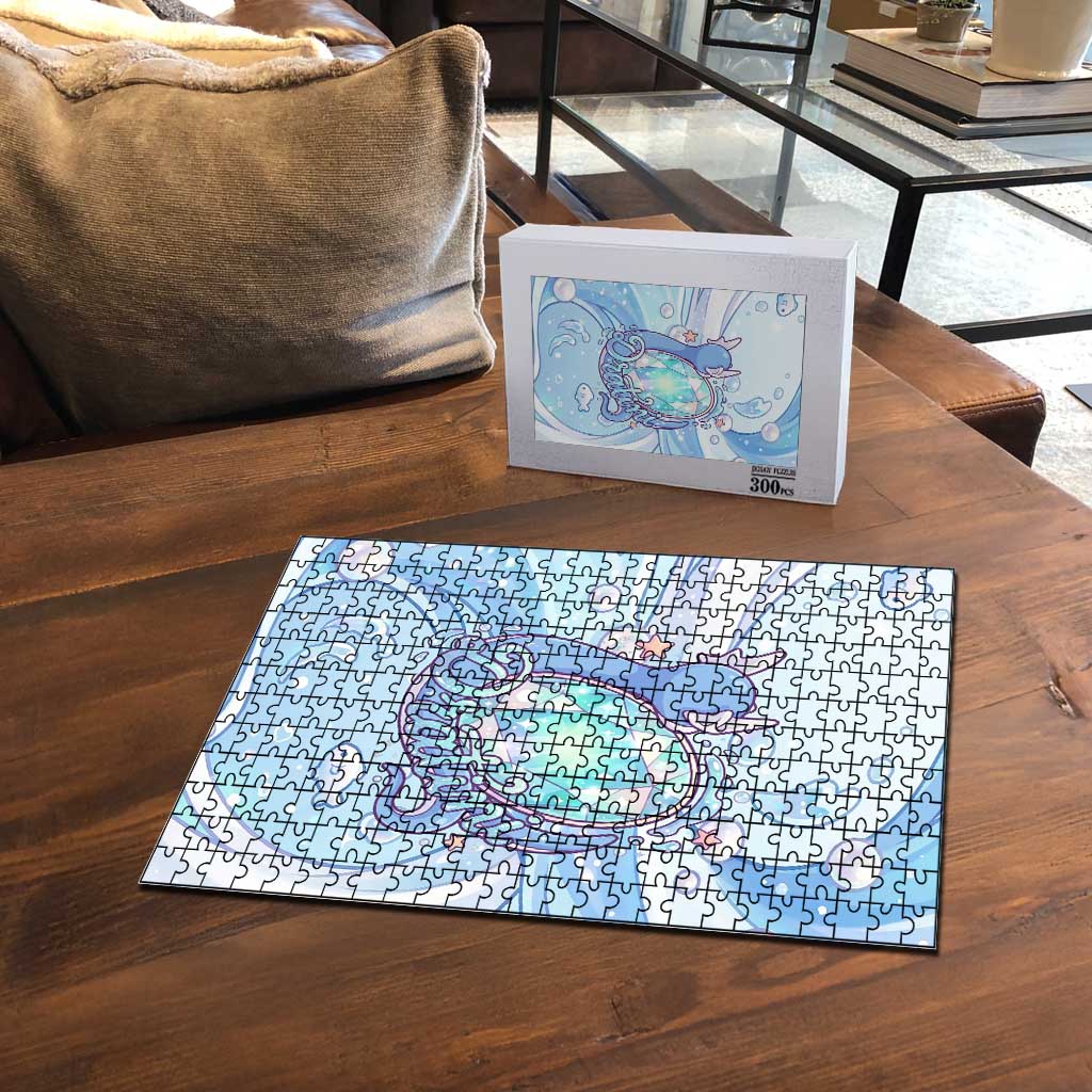 Dratini Puzzle Pastel Aquatic Crystal Art
