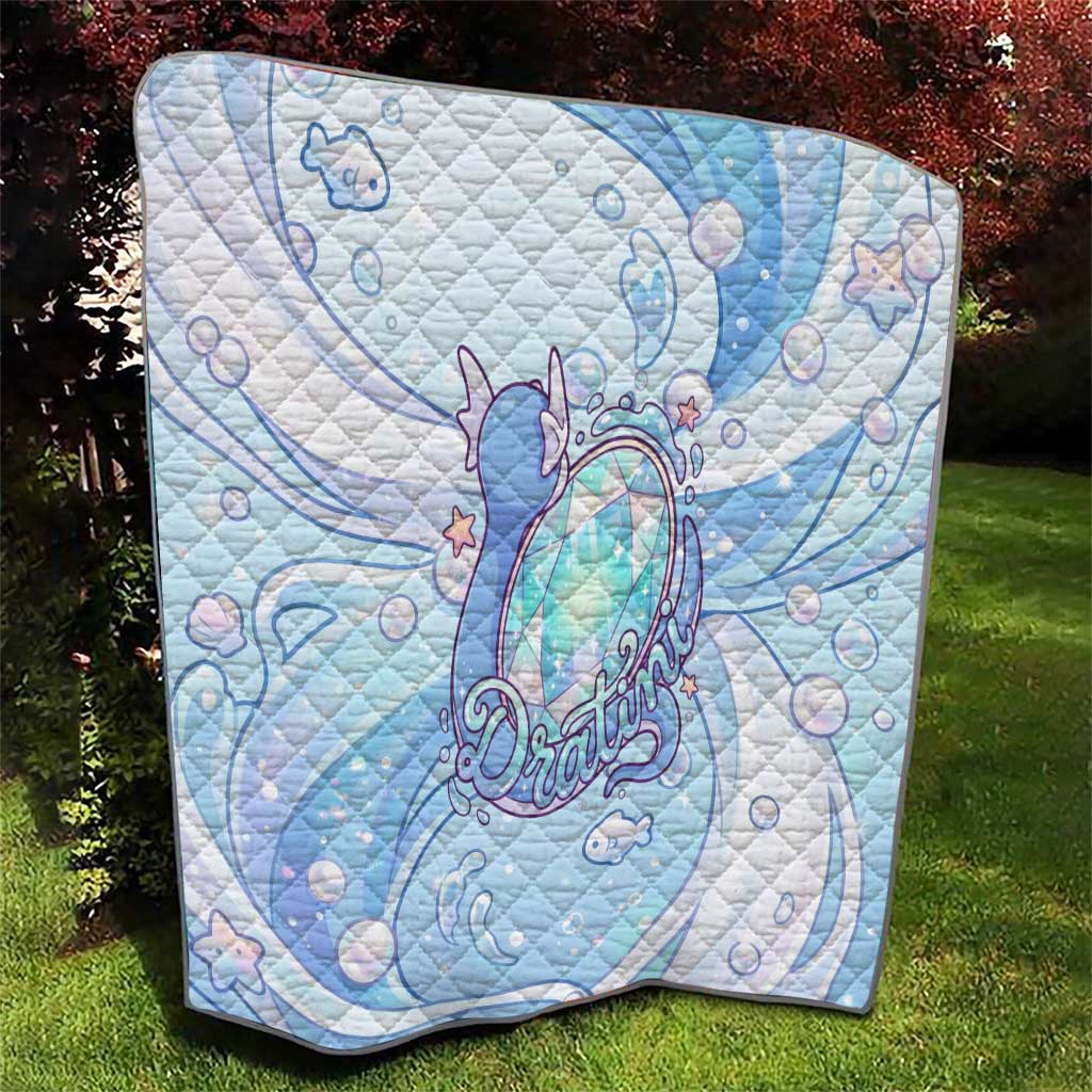 Dratini Quilt Pastel Aquatic Crystal Art