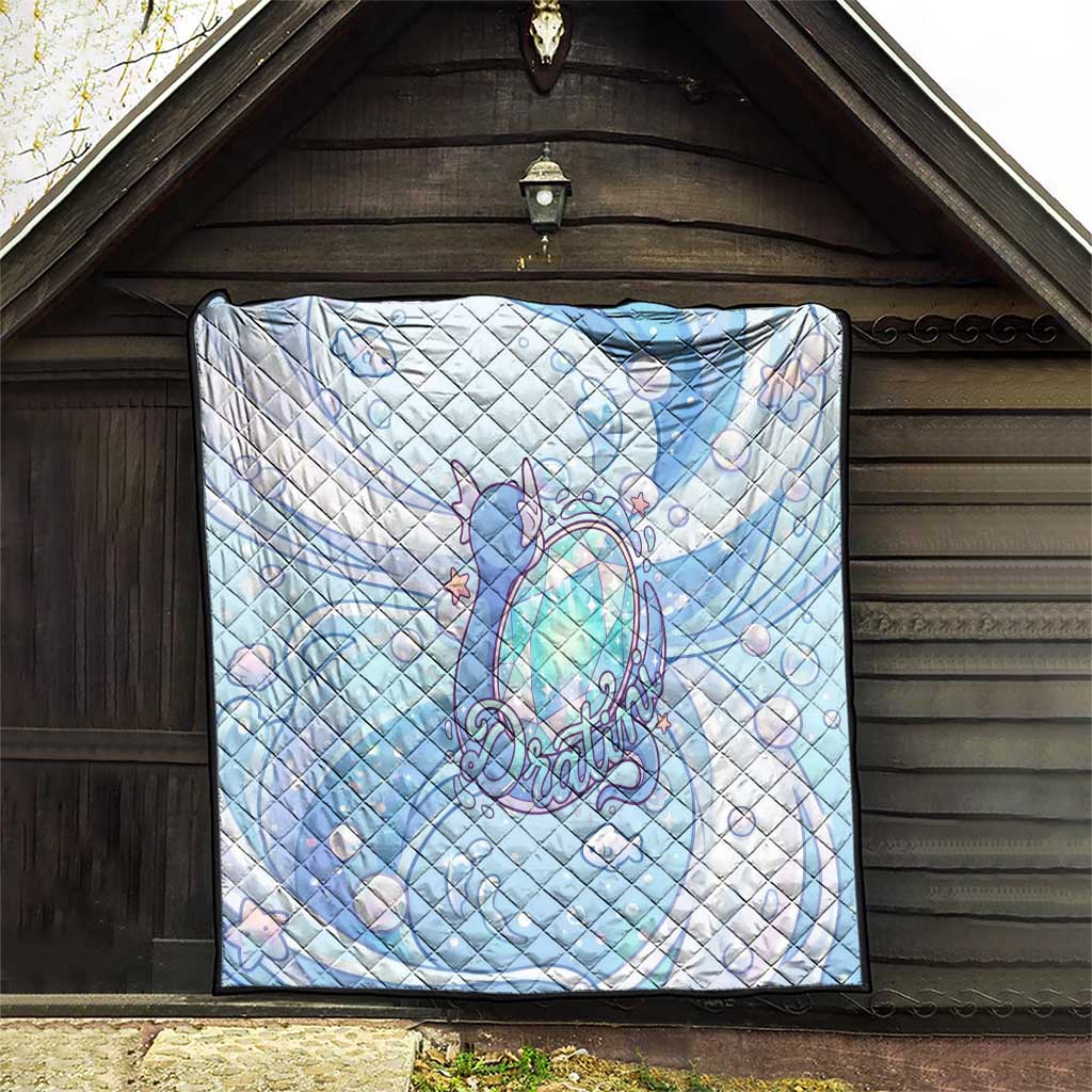 Dratini Quilt Pastel Aquatic Crystal Art