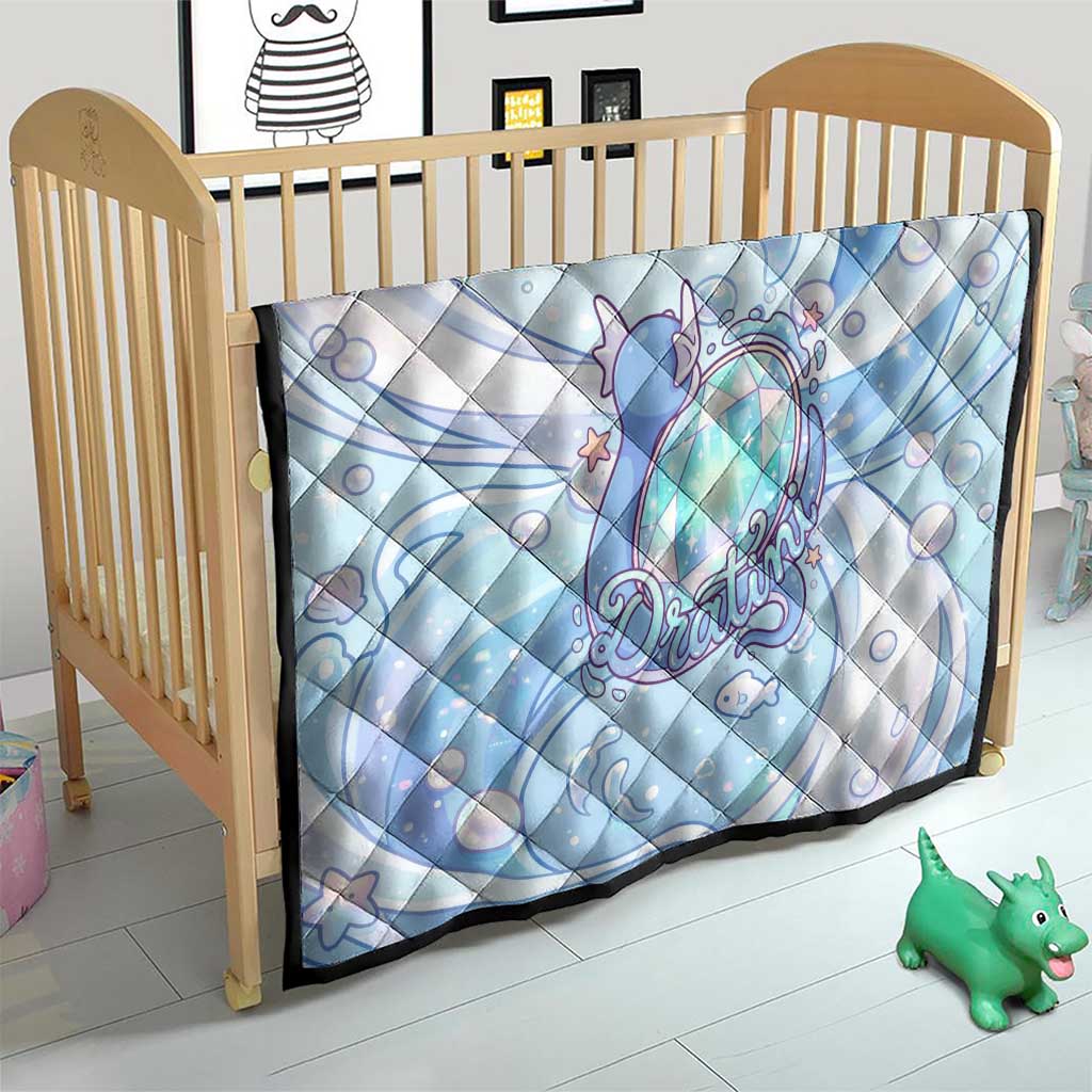 Dratini Quilt Pastel Aquatic Crystal Art